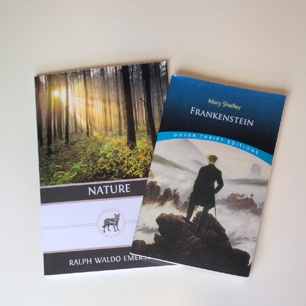 Nature and Frankenstein Books Set